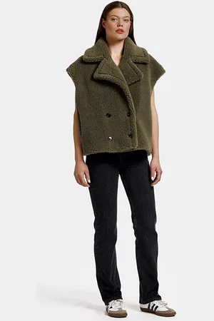 ALTER EGO Blair Bodywarmer Moss Green