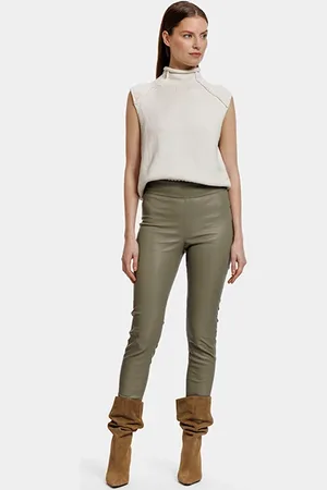 ALTER EGO Selena Trousers Sage Green