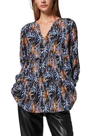 Comma, Blouse Blue