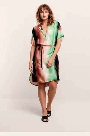 Summum Woman Tunic Cloudy Dream Print Multicolour