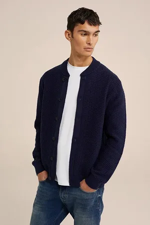 WE Fashion Cardigan Dark Blue