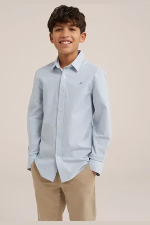 WE Fashion Shirt Light Blue