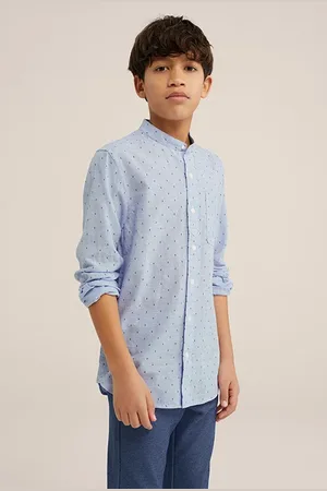 WE Fashion Shirt Light Blue