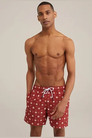 WE Fashion Beach Short Rust Brown