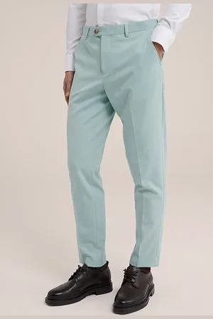 WE Fashion Pantalon Pastel Blue