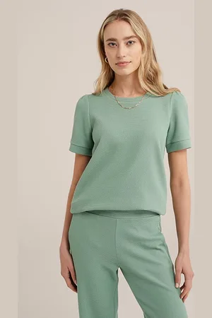 WE Fashion Sweater Mint Green