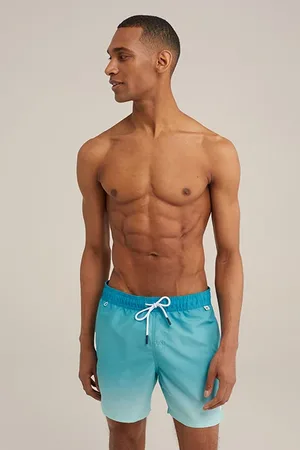 WE Fashion Beach Short Light Blue