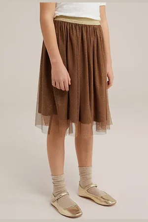 WE Fashion Skirt Maxi Length Brown