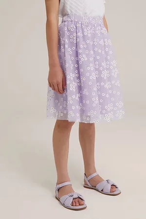 WE Fashion Skirt Maxi Length Lilac