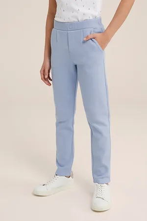 WE Fashion Pantalon Ice Blue