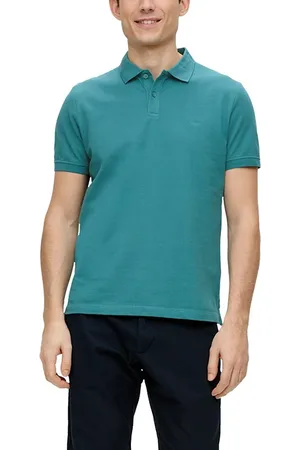 QS by s.Oliver Poloshirts Blue Green