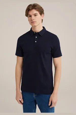 WE Fashion Polo Dark Blue