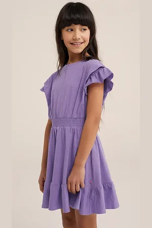 WE Fashion Dress Mid Length Purple