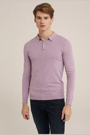 WE Fashion Polo Lilac