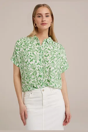 WE Fashion Blouse Bright Green