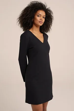 WE Fashion Dress Mid Length Black