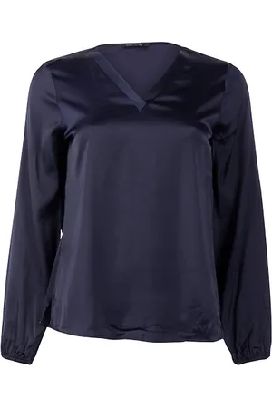 Comma, Blouses Blue-marine
