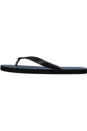 Fila Troy Logo Slipper Black