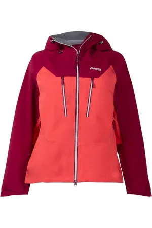 Bergans Romsdal Pro 3l W Jacket Hot Coral/beet Red/silver Grey