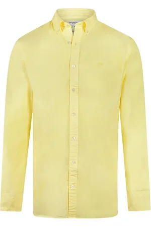 McGregor Summer Poplin Shirt Lemon Yellow