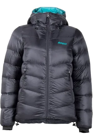 Bergans Senja Down W Jkt Solid Dark Grey / Light Glacier Lake