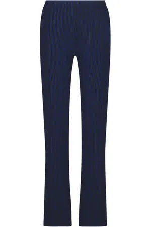 ANOTHER LABEL Rivoli Lurex Pants Twilight Blue