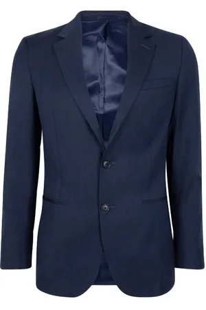 Reiss Capri-wool Blend Slim Navy