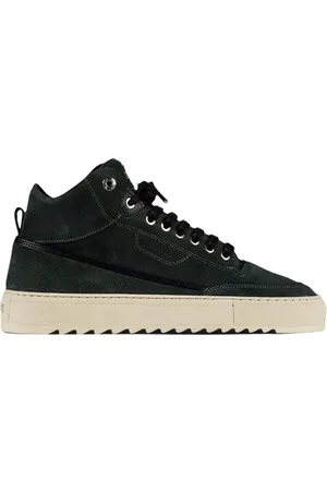 Mason Garments Torino Mid Scamosciato Green Green