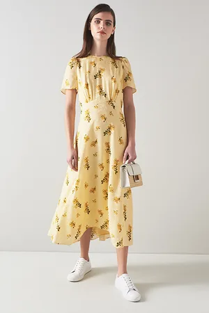LK Bennett Boyd Midi Dress Multicolor