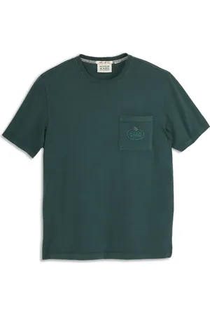 Scotch&Soda Garment Dyed Ss Pocket Tee Cypress Green