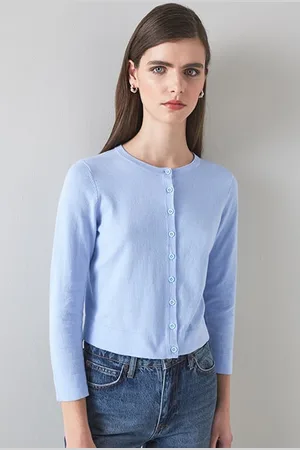 LK Bennett Michi Cardigan Blue