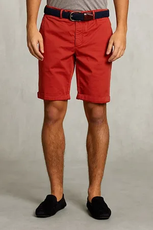 River Woods Cotton Chino Short Terra Red