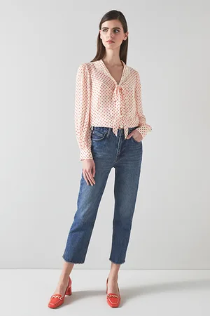 LK Bennett Hilde Button-down Shirt Multicolor