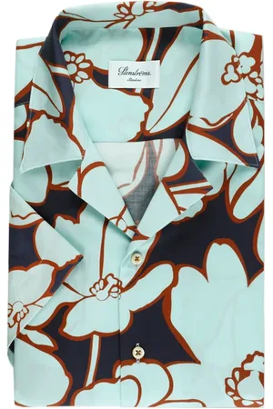 Stenströms Slimline/19, Short Sleeve Navy Pattern