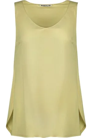Vanilia Top Fluid V Line Wild Lime