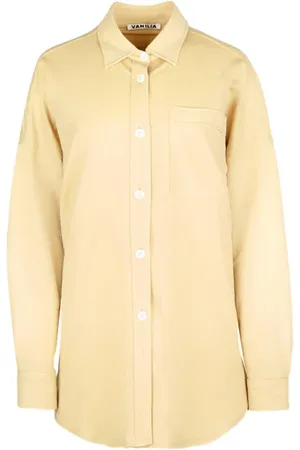 Vanilia Blouse Fluid Blouse Yellow Rose