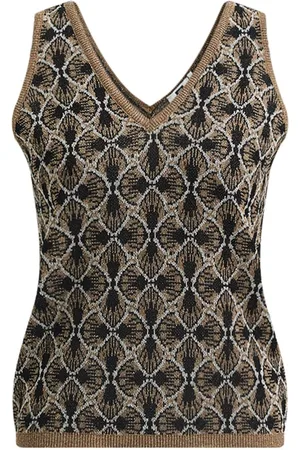 WE Fashion Knitted Pullover Black