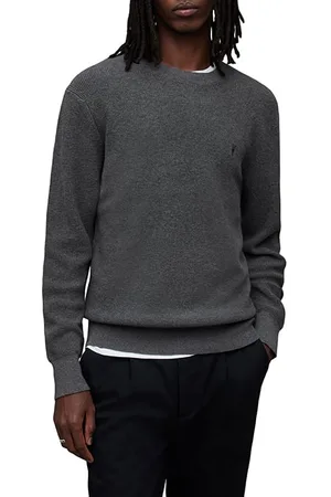 AllSaints Aspen Crew Monument Grey