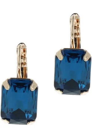 Otazu Vogue Earrings Denim Blue