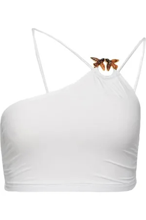 Pinko Bonet Top Bikini Bright White