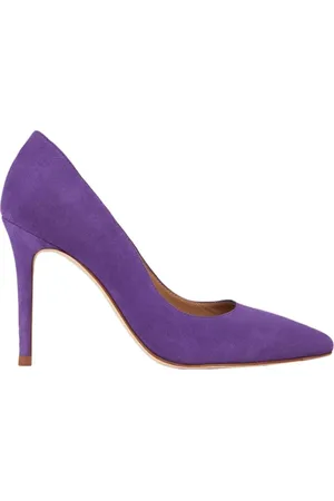 LK Bennett Fern Court Heel Plum