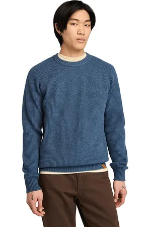 Timberland Phillips Brook Raglan Sleeve Crew Neck Sweater Folkstone Gra