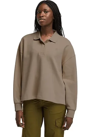 Timberland Lush Polo Sweatshirt Chocolate Chip
