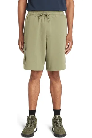 Timberland Northwood Tfo Logo Cargo Brushback Sweatshort Cassel Earth