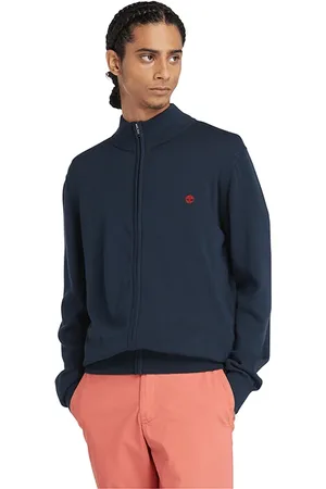 Timberland Williams River Cotton Yd Full Zip Sweater Dark Sapphire