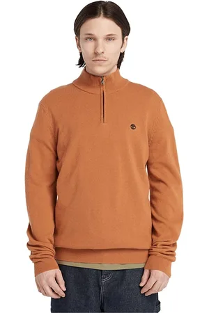 Timberland Cohas Brook Merino 1/4 Zip Sweater Argan Oil