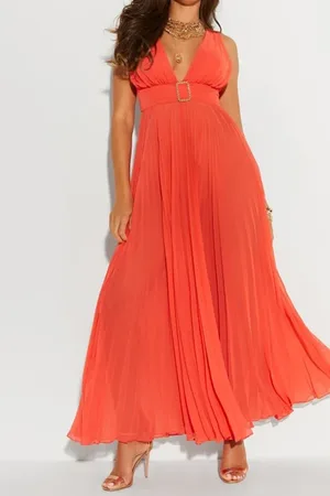 Guess GUESS Shae Maxi Dress Rouge Rage
