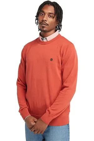 Timberland Williams River Cotton Yd Sweater Hot Sauce