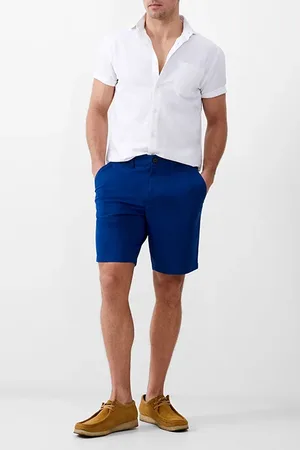 French Connection Strtch Chino Shorts Navy