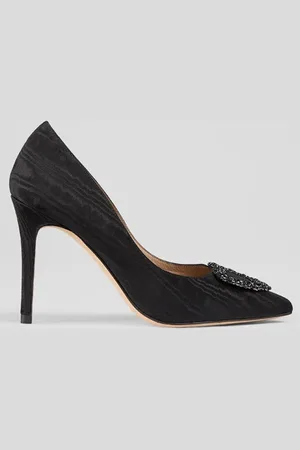 LK Bennett Luella Heart Pump Black